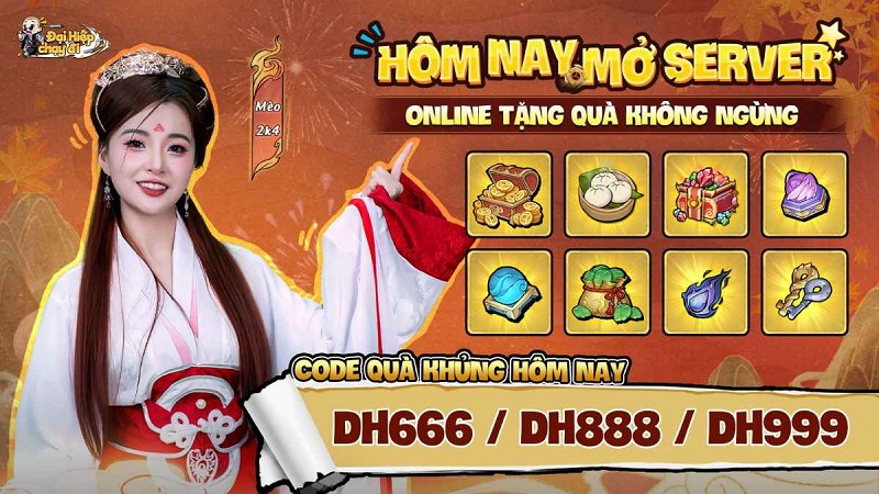 Cách nhận thêm nhiều code Đại Hiệp Chạy Đi cho tân thủ