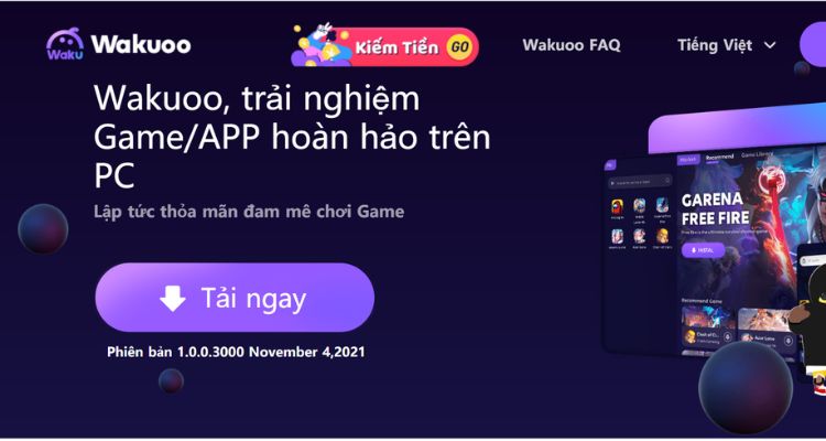 TẢI VÀ CẬP NHẬT WAKUOO PHIÊN BẢN MỚI NHẤT