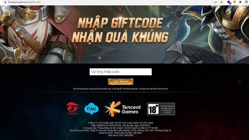 Tổng hợp code Liên Quân 2023, 2024 mới nhất