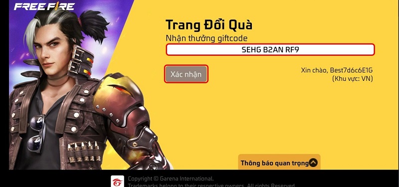 Tổng hợp mã code FF mới nhất 