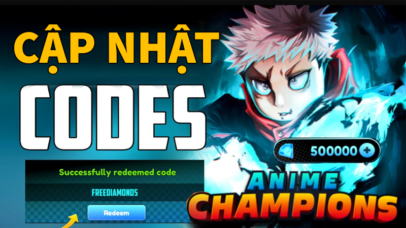 Tổng Hợp Code Anime Champion Simulator