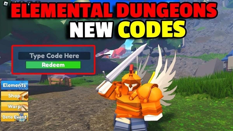 Danh sách mã code Elemental Dungeons mới nhất