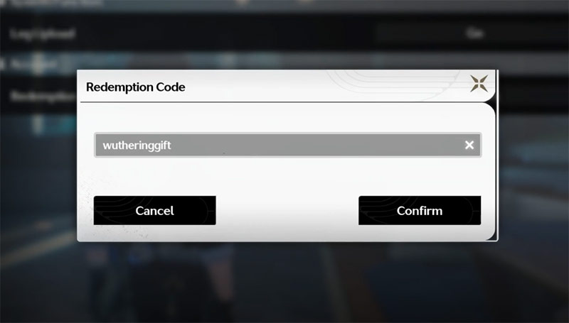 Hướng dẫn cách nhập code Wuthering Waves 4