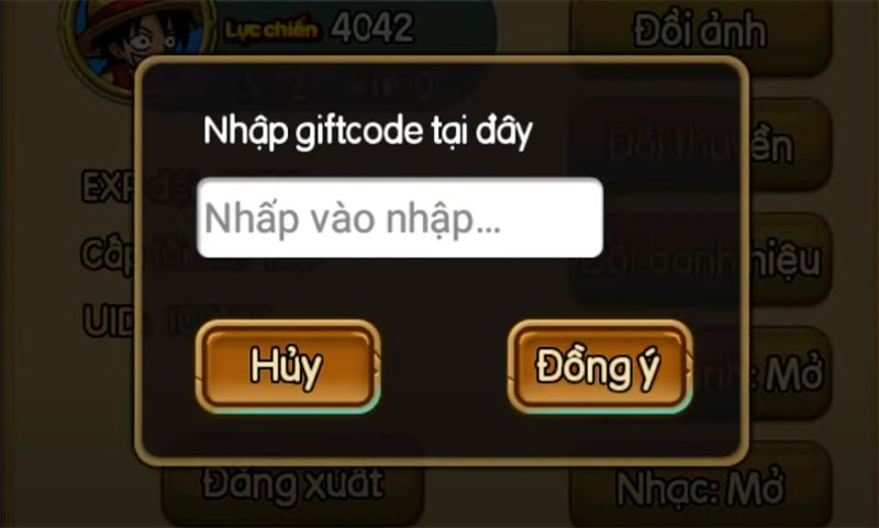 Hướng dẫn chi tiết cách nhận code Gomu Huyền Thoại 3